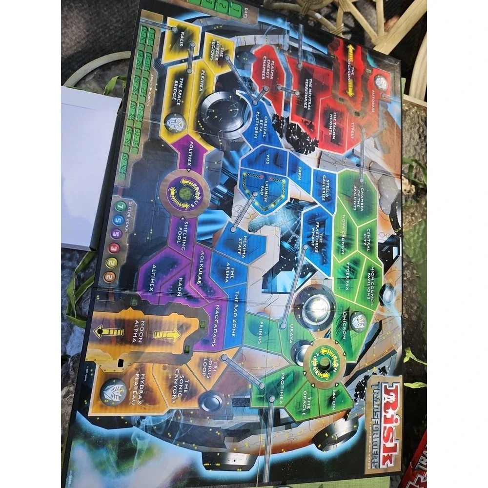 Risk Transformers Cybertron War Battle Edition Board Game COMPLETE - Picture 3 of 11